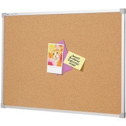 Quartet Penrite Corkboard 1200x900mm Aluminium Frame