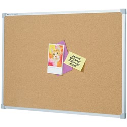 Quartet Penrite Corkboard 1800x1200mm Aluminium Frame