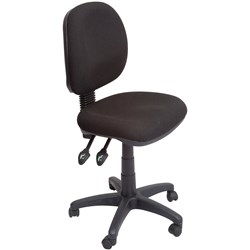 EC070CM Office Chair Medium Back 3 Lever Black