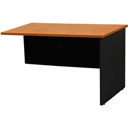 Logan Desk Return 900W x 600mmD Beech & Ironstone