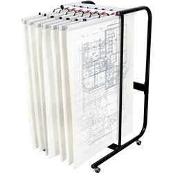 Planhorse Mobile 2000 Trolley A0, 2000 Sheet Capacity