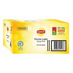 Lipton Yellow Label Tea Bags Pack of 1000
