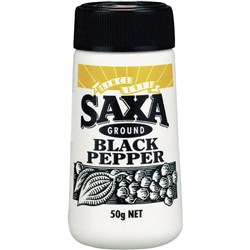 Saxa Ground Black Pepper 45g
