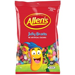 Allens Bulk Lollies Jelly Beans 1kg Pack