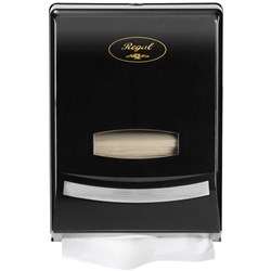 Regal Slim Hand Towel Dispenser Black