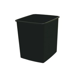Italplast Waste Bin Fire Retardant 15 Litres Black