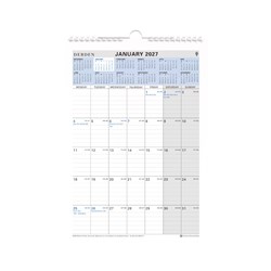 Debden Calendar Wall Planner Month To View 210 x 297mm