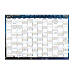Writeraze Wall Planner 700x1000mm Unframed Blue
