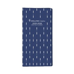 Collins Colplan Planner Month To View 176X88mm 2 Years Blue