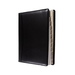 Debden Elite Executive Diary Day To A Page Quarto Black