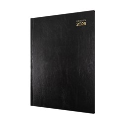 Debden Kyoto Diary Week To View A4 Black