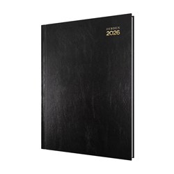 Debden Kyoto Diary Day To A Page A4 Black