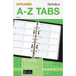 Debden Dayplanner Refill A-Z Tabs 216X140Mm