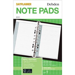 Debden Dayplanner Refill Note Pads 216X140Mm Pack Of 2