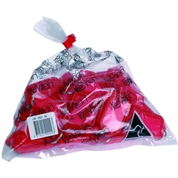 Kevron Key Tags Id5 56 x 30mm Red Pack Of 50