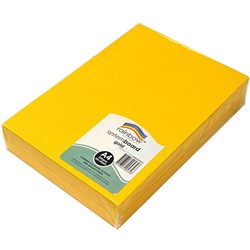 Rainbow System Board A4 200gsm Gold Pack of 200
