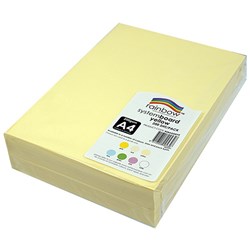Rainbow System Board A4 200gsm Yellow Pack of 200