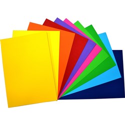 Rainbow Spectrum Board 510x 640mm 220gsm Assorted 20 Sheets