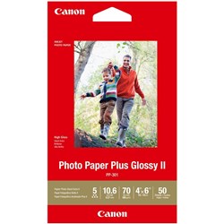 Canon PP301 4 X 6 Inch 265gsm Glossy Photo Paper Pack of 50
