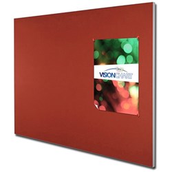 Visionchart LX7000 Pinboard 900x600mm Slim Edge Frame Smooth Velour