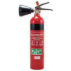 Exelgard Co2 Fire Extinguisher 2kg