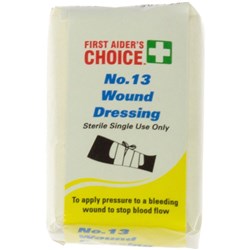 Trafalgar Wound Dressings No.13 Single Use