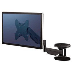 Fellowes Single Monitor Arm Wall Mount