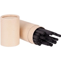 Basics Charcoal Natural Sticks 5-7mm Black Pack of 25