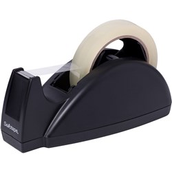 Sellotape Desktop Dual Core Tape Dispenser 25mm 75mm Core Black