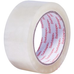Sellotape 767 Packaging Tape 36mmx75m Hot Melt Adhesive Clear