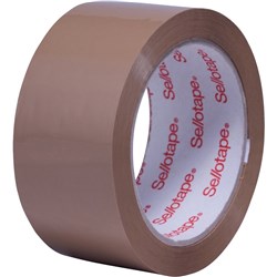 Sellotape 767 Packaging Tape 48mmx75m Hot Melt Adhesive Brown