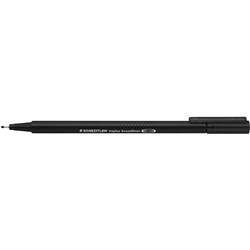 Staedtler 338 Triplus Broadliners Broad 0.8mm Black Box of 10