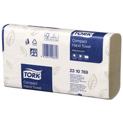 Tork Compact Hand Towel 1ply 190 x 260mm White