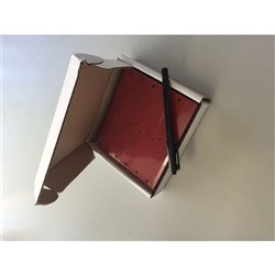 Rediform KRV98R Key Tag Vinyl Red Service Tag Box 1000