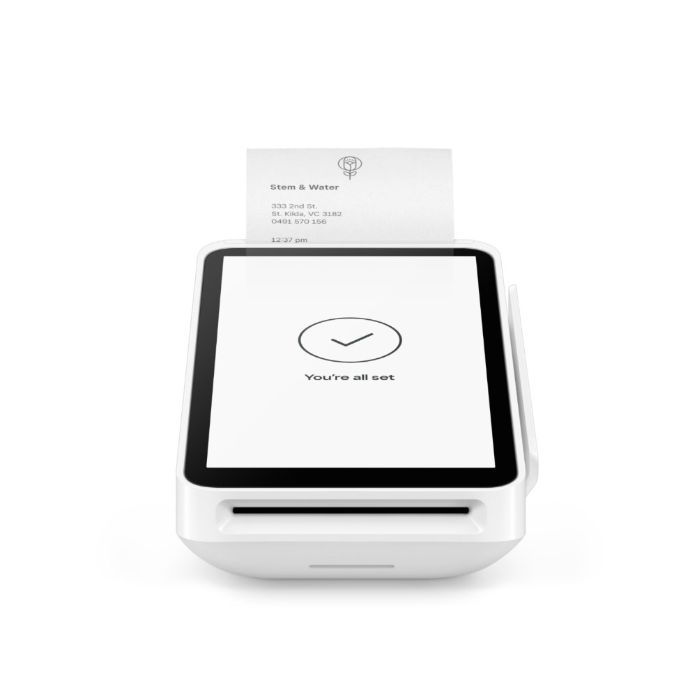 Point of Sale - Square Terminal Payment Machine All in One White