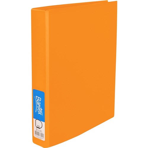 Binders & Folders Bantex Fruits Binder A4 3D Ring 25mm PVC Mango